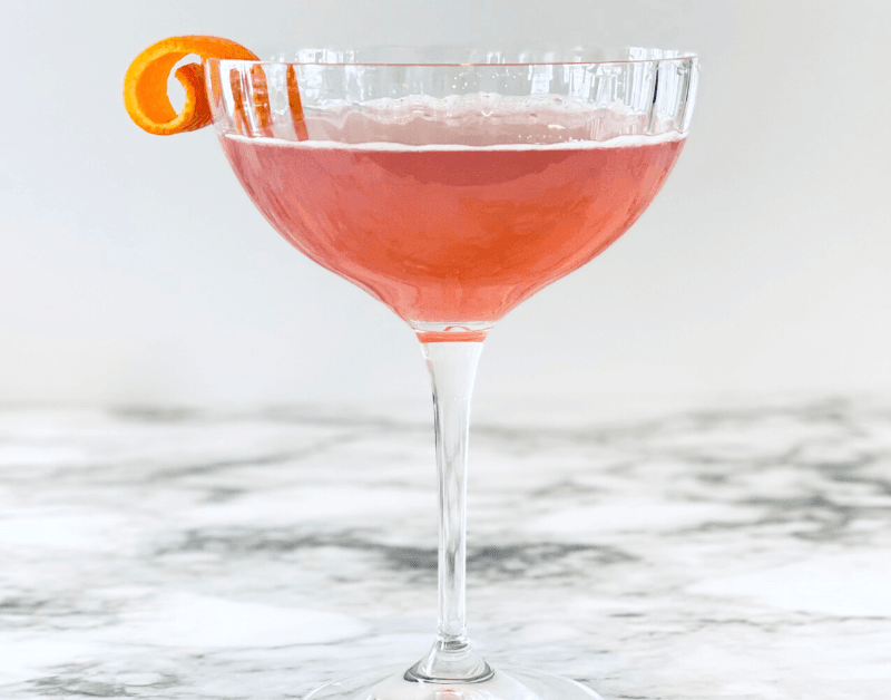 Non-Alcoholic Virgin Cosmopolitan Cocktail