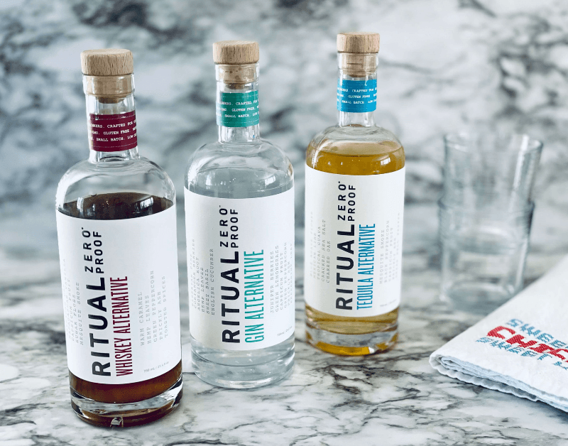 Ritual Zero Proof Non-Alcoholic Alternatives