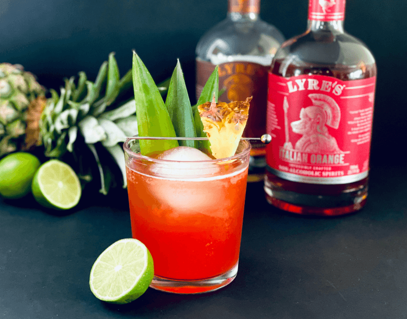 Lyre’s Non-Alcoholic Jungle Bird Cocktail