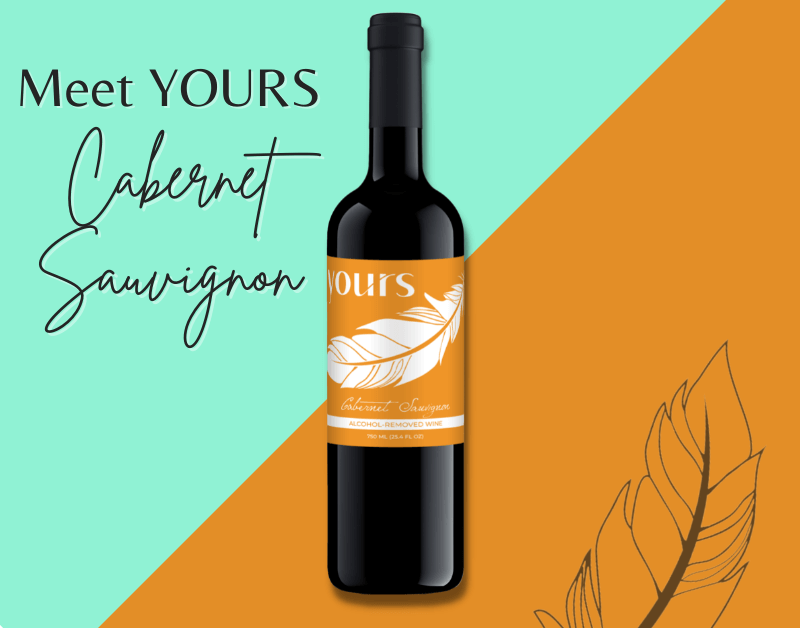 YOURS Non-Alcoholic Cabernet Sauvignon Blog Header