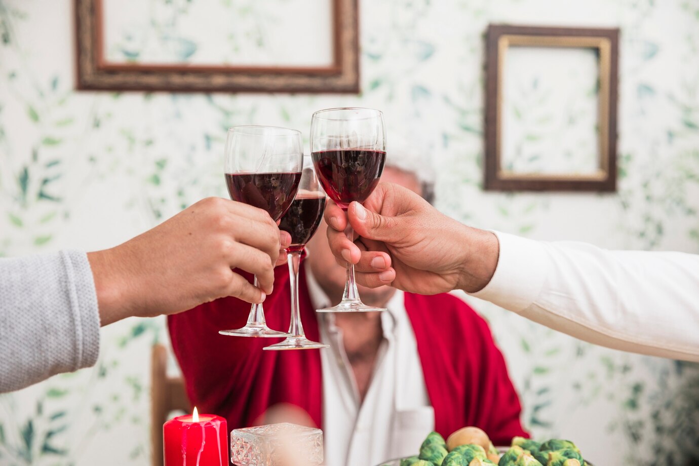 red wine for a celebration