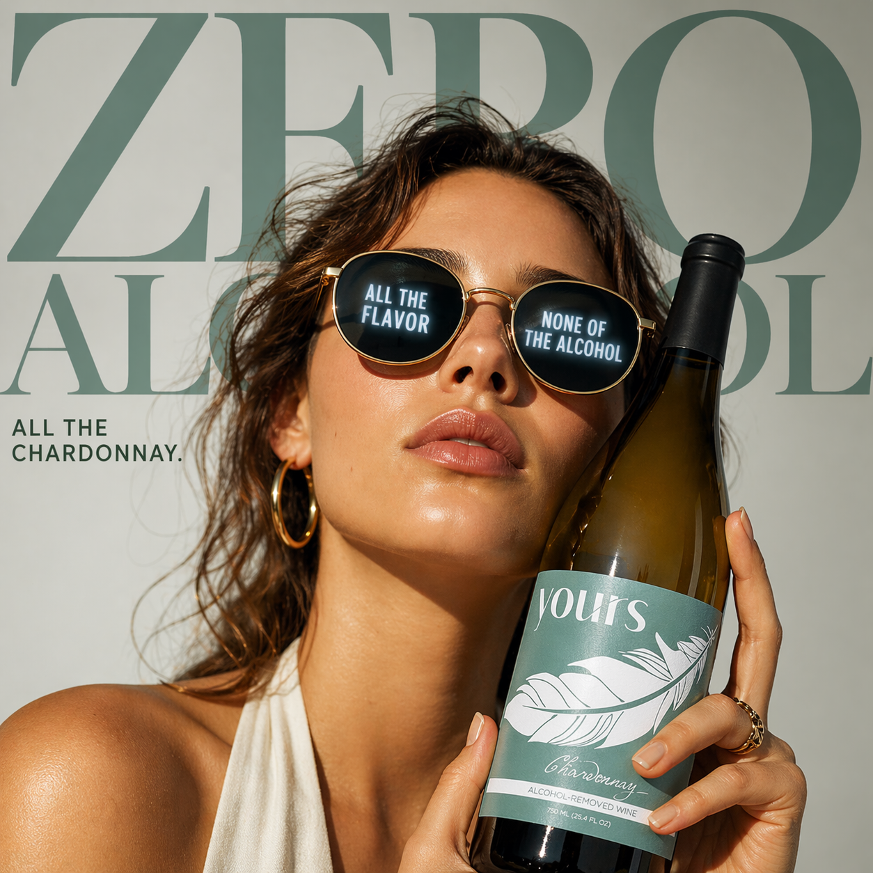 YOURS Non-Alcoholic Wine California Chardonnay
