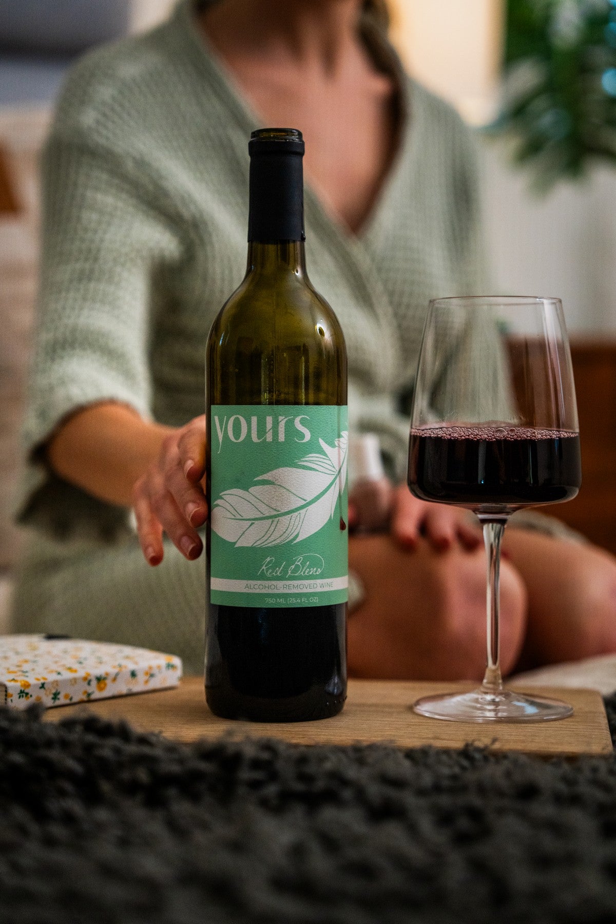 YOURS Non-Alcoholic Wine Award-Winning California Red Blend