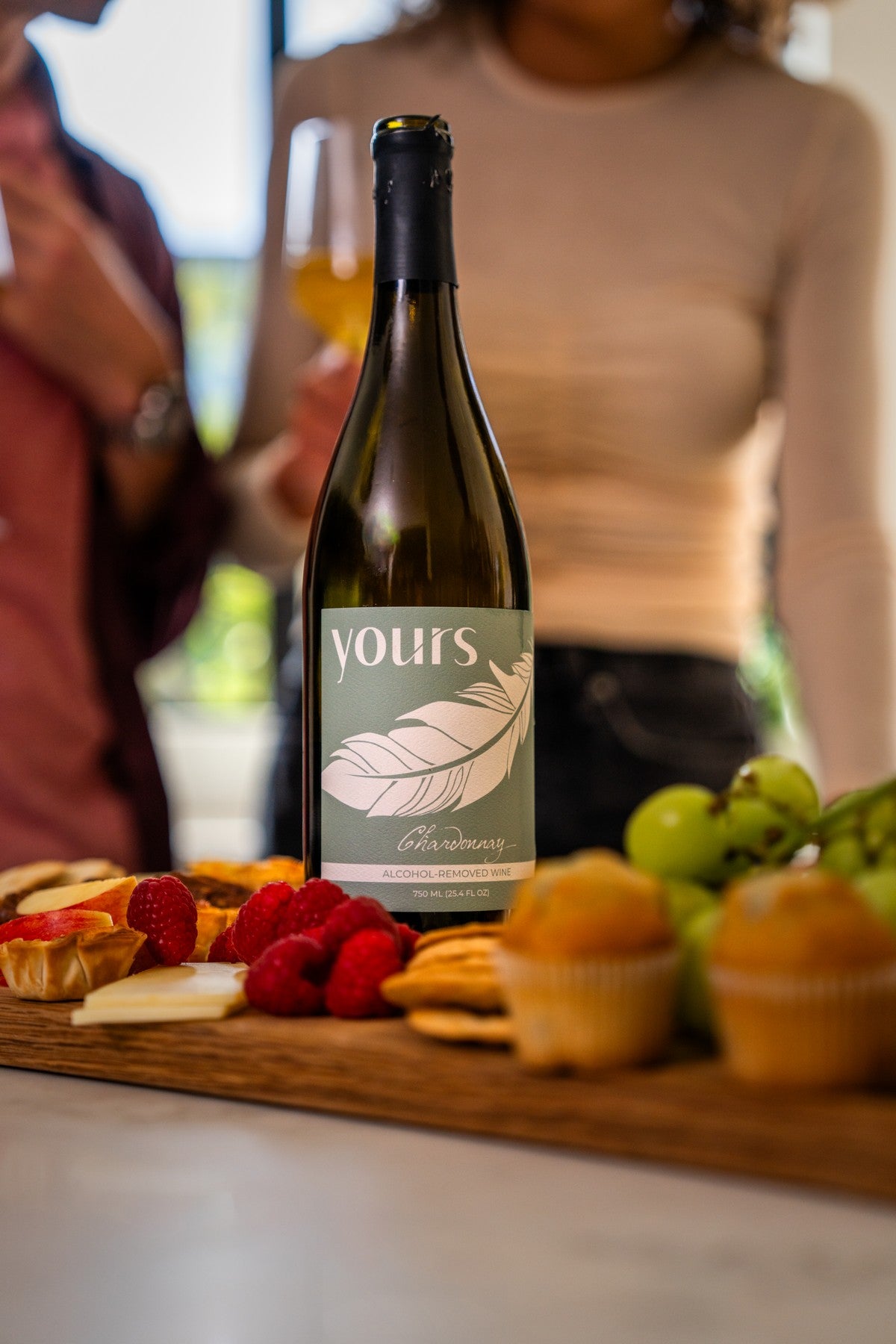 YOURS Non-Alcoholic Wine California Chardonnay