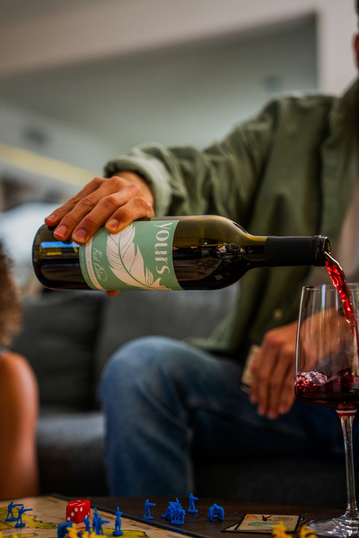YOURS Non-Alcoholic Wine Award-Winning California Red Blend