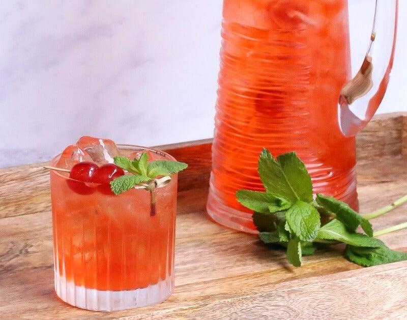 Non-Alcoholic Watermelon Mocktail Mojito Recipe - YOURS Non-Alcoholic Wine
