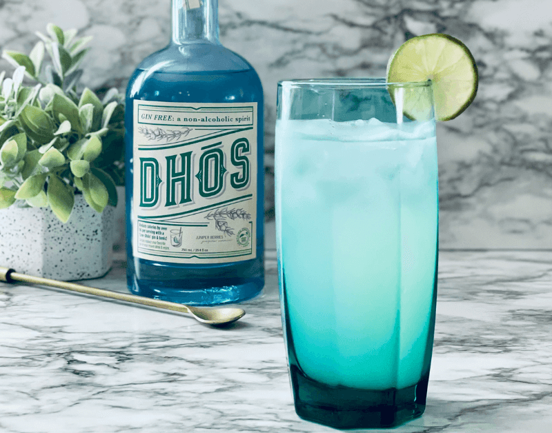 DHOS Gin Free Gin Rickey Cocktail