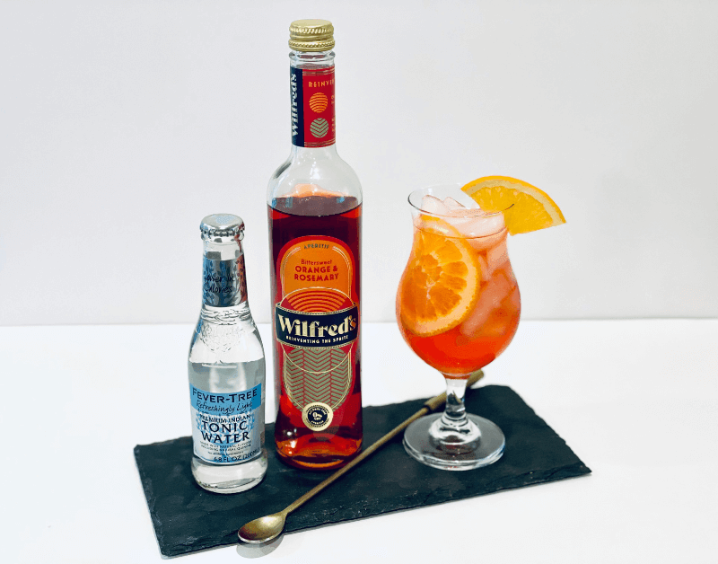 Review: Wilfred’s Aperitif Non-Alcoholic Aperol Spritz - YOURS Non-Alcoholic Wine