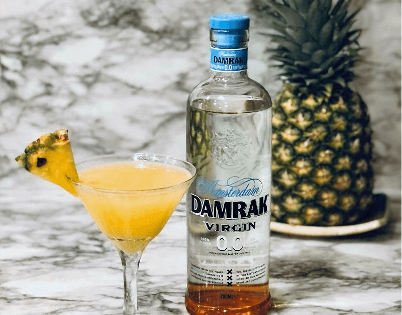 Non-Alcoholic Damrak Virgin Hawaiian Orange Blossom Drink