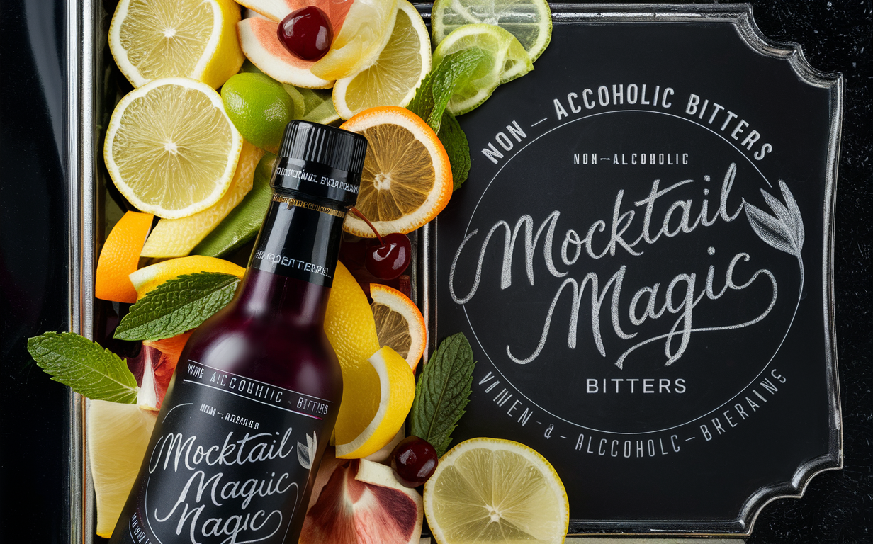 Top 7 Non-Alcoholic Wine Bitters for Mocktail Magic