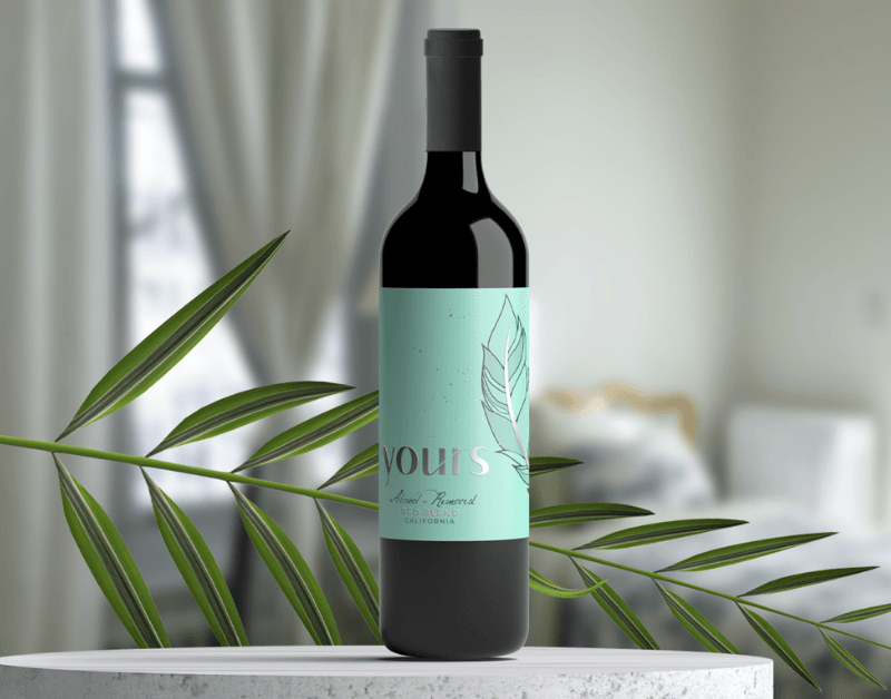 Yours Non-Alcoholic California Red Blend Wine