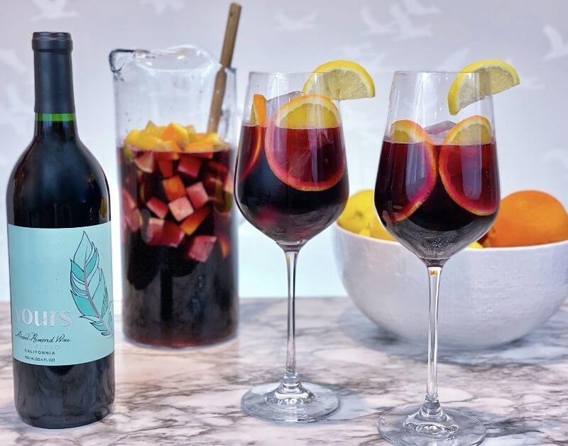 Non-Alcoholic Red Wine Sangria