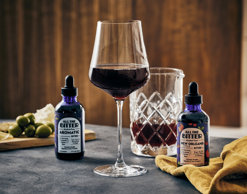 Making Non-Alcoholic Wine Sing with Bitters