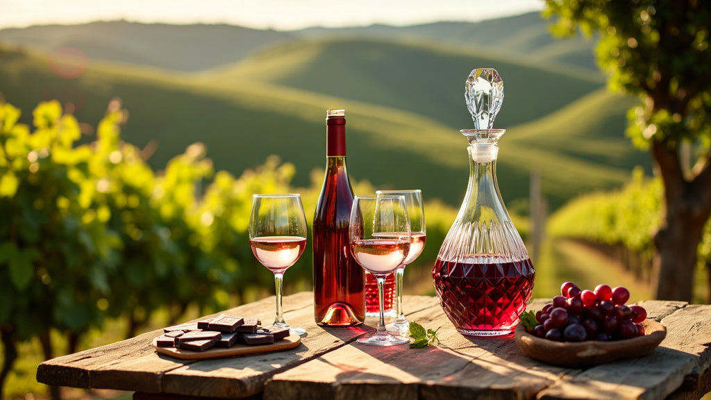 Non-alcoholic wines for special celebrations