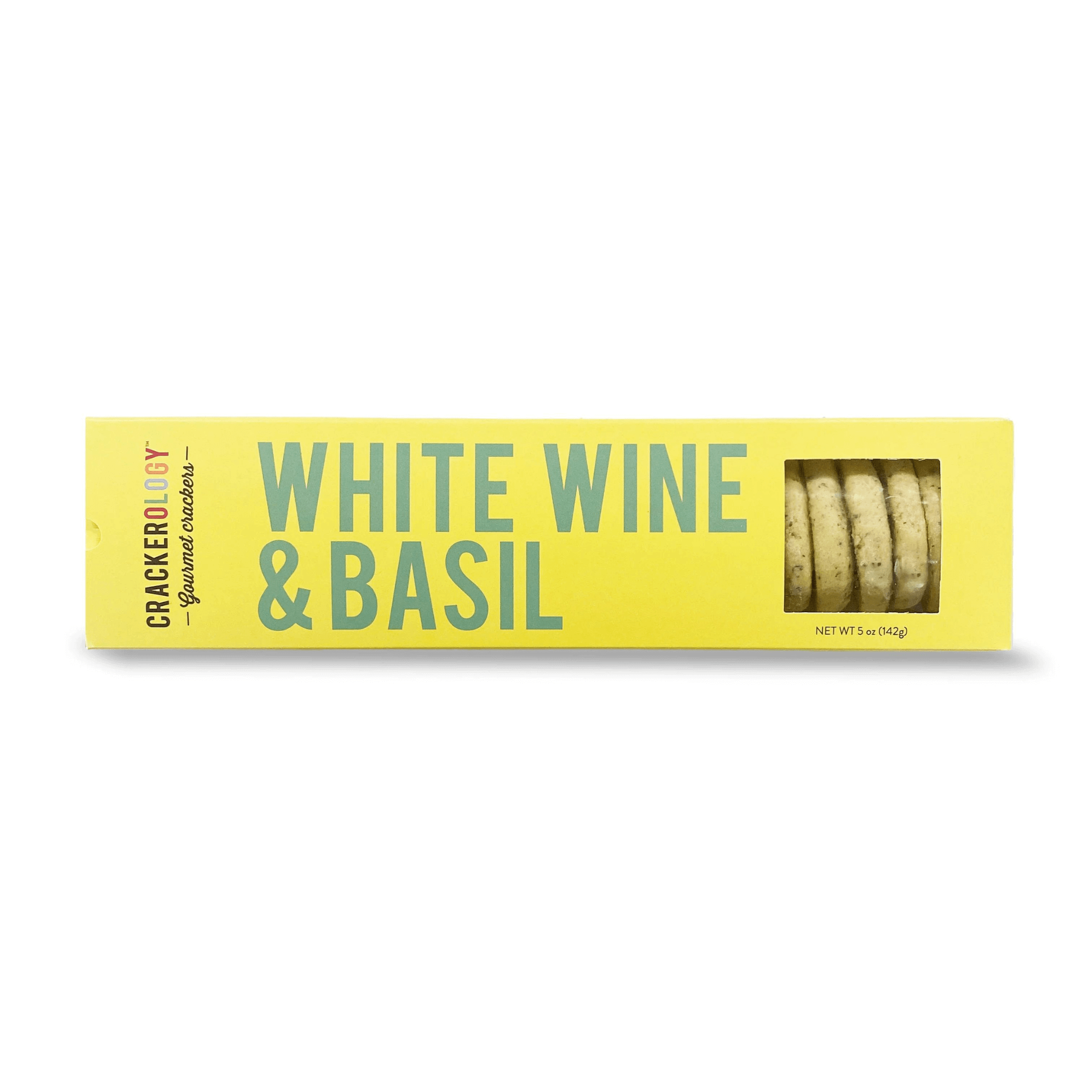 Crackerology White Wine & Basil Crackers