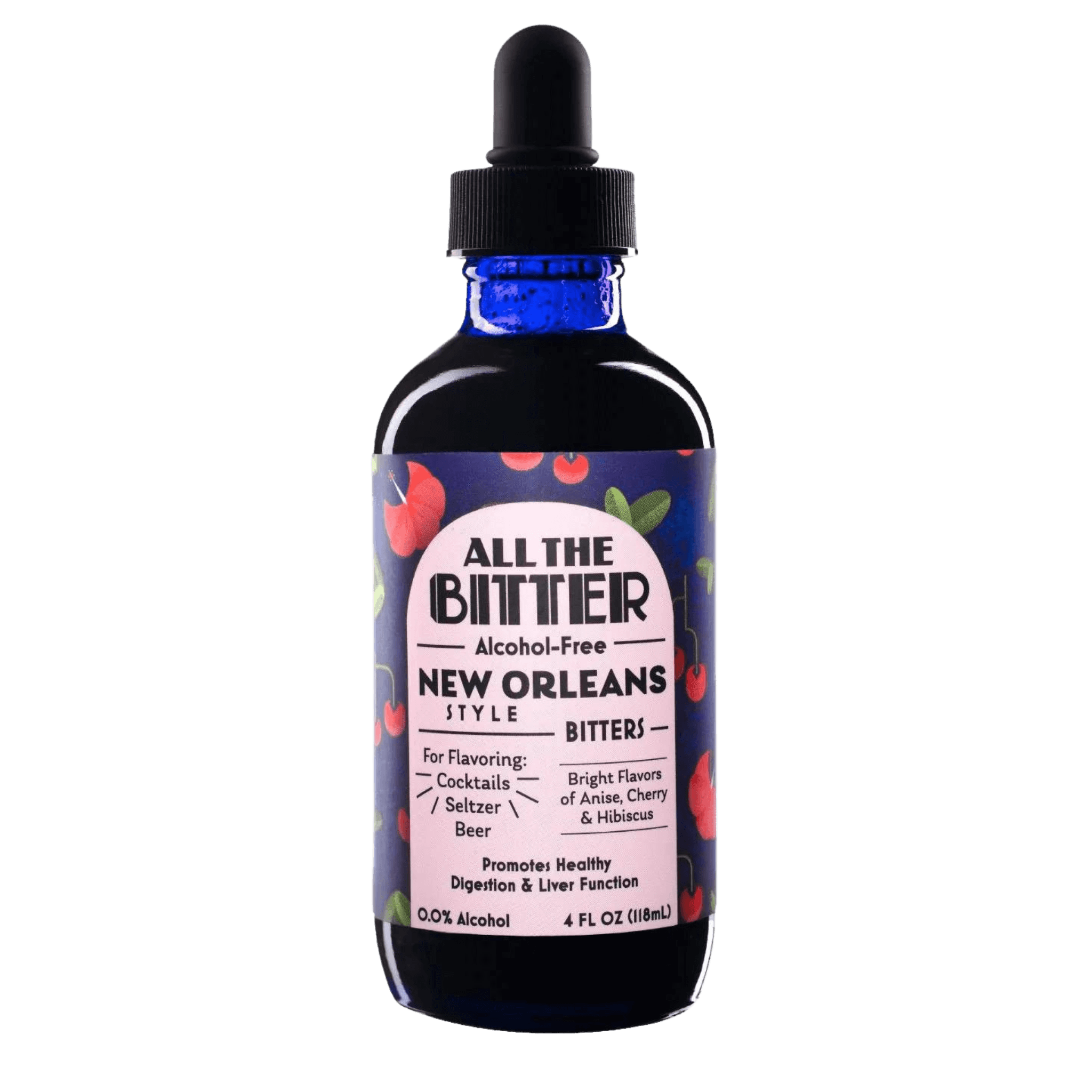 All The Bitter New Orleans Alcohol-Free Bitters Front